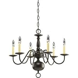 Progress P4356-20 Americana Antique Bronze Chandeliers Antique Bronze