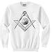 Square and Compass with Globe Sweatshirt