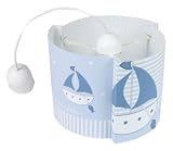 Cambrass Lamp Shade Tria (Style 61,Blue)