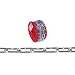 Campbell 0722827 Low Carbon Steel Straight Link Coil Chain in Reel, Zinc Plated, 2/0 Trade, 0.19" Diameter, 40' Length, 520 lbs Load Capacity