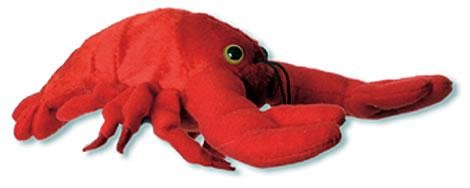 Fingerpuppe Krebs Hummer Scampi