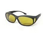 Cocoons Live Eyewear Sunglasses Mini Slim (Medium-Small) Black Frame with Polarized Yellow... by 