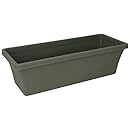 Fiskars 18 Inch TerrabBox Planter, Thyme Green
