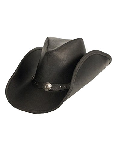 Minnetonka Men's Leather Outback Hat