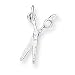 Sterling Silver Scissors Charm Pendant