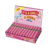 Birth Announcement Bubblegum Cigars Girl