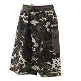 Fear Board Short Junior Green Camo 13 (JXL)