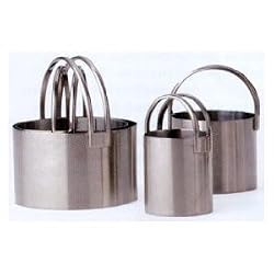 4 BISCUIT cookie cutters cutter SET stainless STEEL NEW