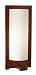 Adesso Zen Tall Table Lamp, Walnut