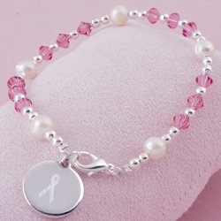Cathy's Concepts Breast Cancer Bracelet
