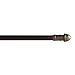 Kenney Cafe Oil Rubbed Window Curtain Rod, 28 to 48-Inch, Bronze (386/38)