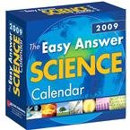 Easy Answer Science 2009 Desk Calendar