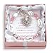 Love, Daughter, Forever Silver & Crystal Expressively Yours Bracelet