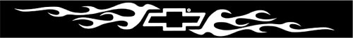 Buy Chevy Bowtie w/Flames Xpressionz Windshield Decal