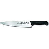 Victorinox 47521 10-Inch Chef's Knife, Black Fibrox Handle