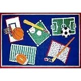 Fun Time Sports A Rama 39x58 Play Time Nylon Area Rug BBB-001 3958