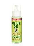 Organic Root Stimulator Olive Oil Wrap/Set Mousse, 7oz