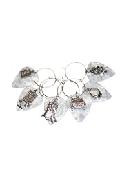 Wine Charm Set - Guitar Picks (wedding Engagement Theme) by 