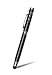 Accessorise (TM) 3-in-1 (Black) Super Sensitive Integrated Capacitive Stylus Pen + Red Laser Presentation Pointer + LED Light with 1 YR Warranty for Touchscreen Devices Including iPad 3, the New iPad, Apple iPad 2, Kindle Fire, Motorola Xoom, Samsung Galaxy Tab, BlackBerry PlayBook