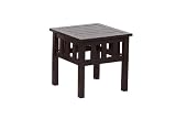 Carolina Cottage Coastal Side Table, Black