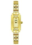 Pulsar Women's PEX536 Crystal Accented Dress Gold-Tone Stainless Steel Watch