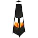 Dekorativer Feuerkorb, Terrassenkamin, Feuerschale, Ofen, bzw. Kamin 100cm hoch