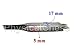 Schlager Fencing Blade Hand-forged Steel with Beveled Edges for SCA Hema WMA