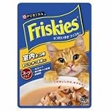 ピュリナ フリスキーパウチ 室内ネコ用まぐろ・かつお節 60g
