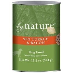 by Nature Formula 1385 Natural Canine 95 per cent Meat 13oz Can Turkey and Bacon Flavor