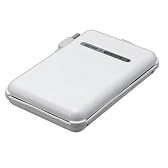 BUFFALO TurboUSB/耐衝撃/巻きピタケーブル収納 USB2.0用 ポータブルHDD 320GB ホワイト HD-PF320U2-WH