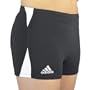 AD SHORT TIGHT 2-1/2" CLIMA COMPRESSION WOMENS VOLLEYBALL M BLACK (AD-LRS)