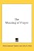 Books : The Meaning of Prayer