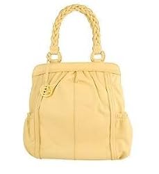 Elliott Lucca Calypso Braided Handle Pebble Leather Shopper