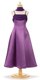 CLEARANCE New Purple Draped Satin Dress ~ Flower Girl 4 to 16 Girls