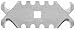 BB-H 4 Sided Hook Combination Blade (2 cards-5/card)