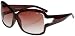All Products : J.LO by Jennifer Lopez Oversized Split Sunglasses (Tortoise), Tortoise, One Size, 68332