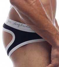 Go Softwear Pop Cut Out Brief 2410 S/Black