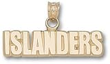 New York "Islanders" Gold Plated Charm/Pendant