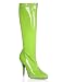 Sexy Lime Green High Heel Gogo Boot - 14
