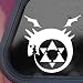 Full Metal Alchemist White Decal Sticker Wall Laptop Die-cut White Decal Sticker
