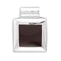 Sterling Silver Square Inlay Black Onyx Pendant