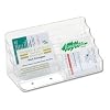 Deflecto Visitenkartenhalter f�r den Schreibtisch 8 F�cher transparent