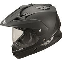 2014 Fly Racing Trekker Helmet (XX-LARGE) (MATTE BLACK) On Sale