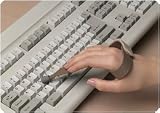 Sammons Preston Slip-On Typing/Keyboard Aid Large, Right