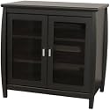Techcraft SWD30B 30-Inch Tall-Boy Credenza For Flat Panel Televisions (Black)