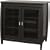 Techcraft SWD30B 30-Inch Tall-Boy Credenza For Flat Panel Televisions (Black)