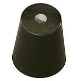 束石 沓石 黒御影石 ５寸 丸 御影石 柱石