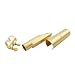 Gold Plated Alto Saxophone Mouthpiece + Cap + Ligature #6