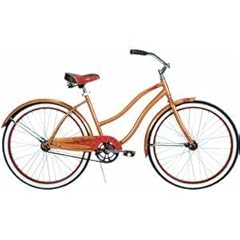 Huffy Women's Good Vibration Bike (Caramel Metallic, Large/26-Inch) 