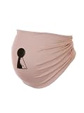 Maternity Belly-band Size 6-10 Keyhole in beige